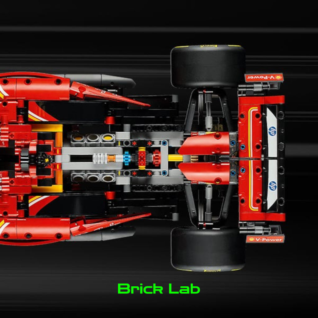 Detalhes do motor V6 da Ferrari SF24