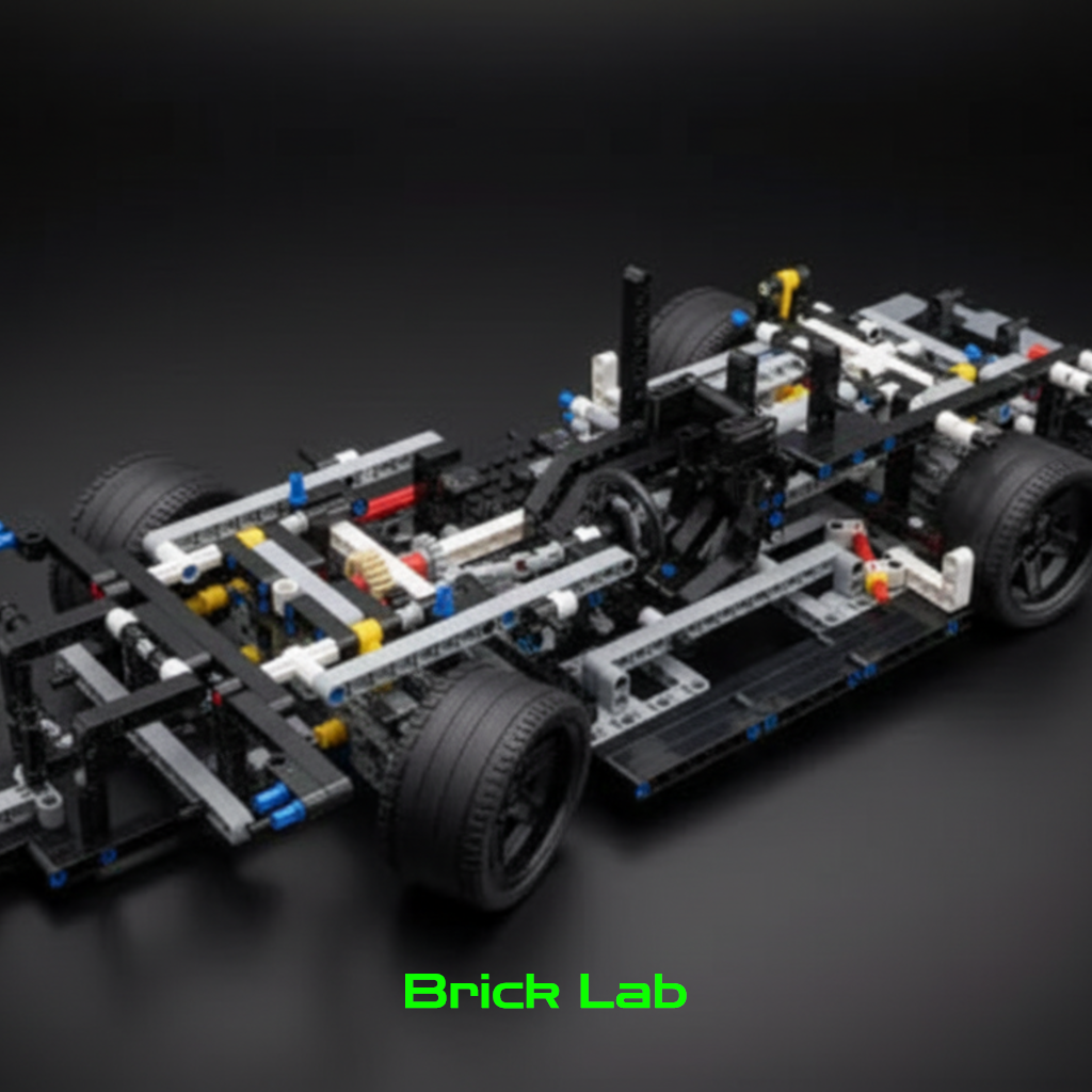 Porsche 911 RSR | 1580 peças | Escala 1:10