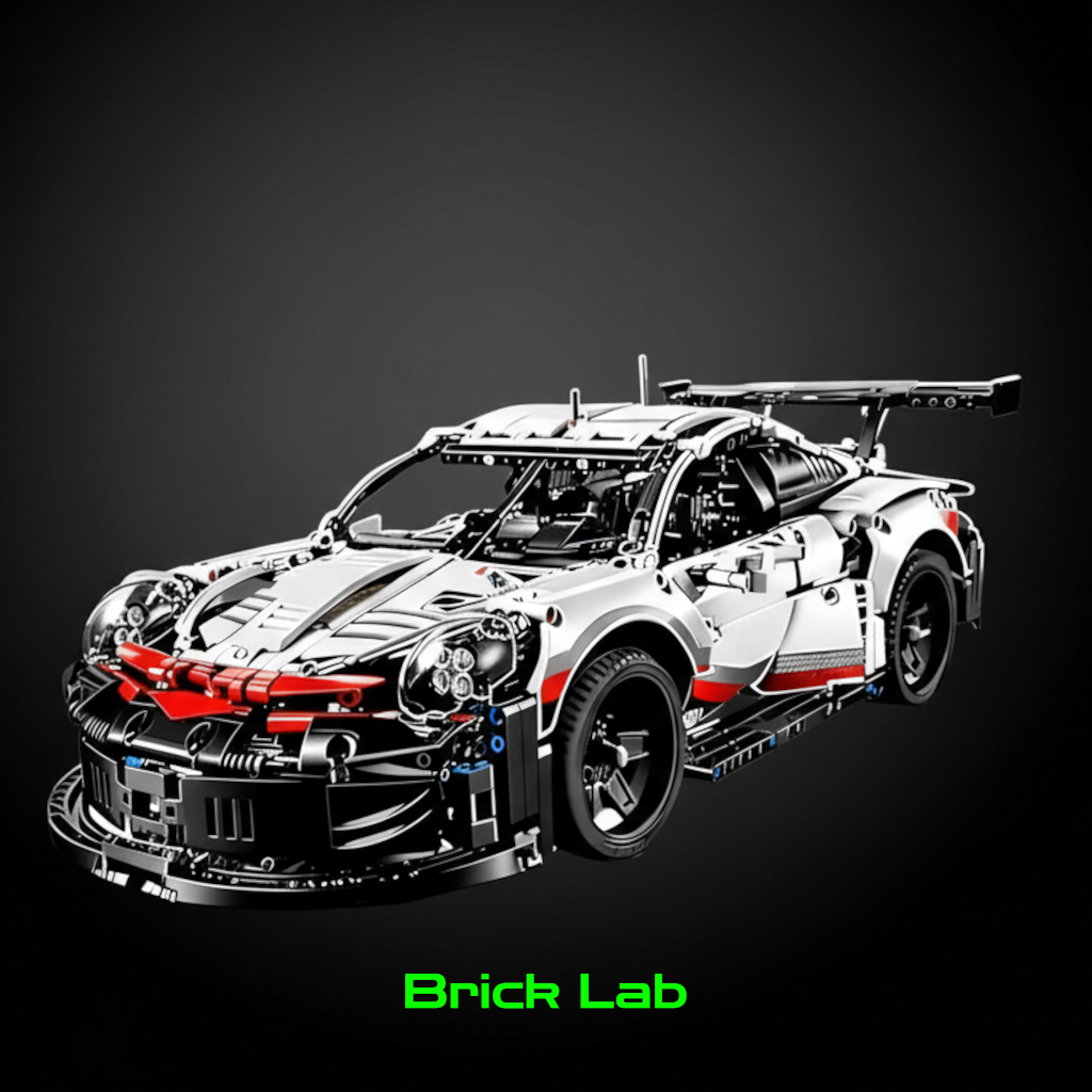 Porsche 911 RSR | 1580 peças | Escala 1:10