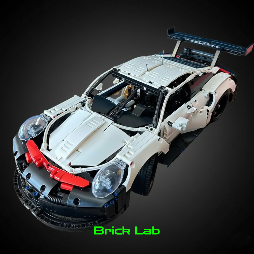 Porsche 911 RSR | 1580 peças | Escala 1:10