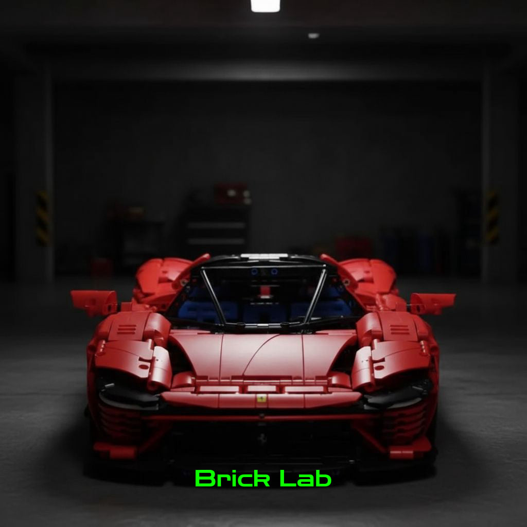 Ferrari Daytona SP3 | 3778 peças | Escala 1:8