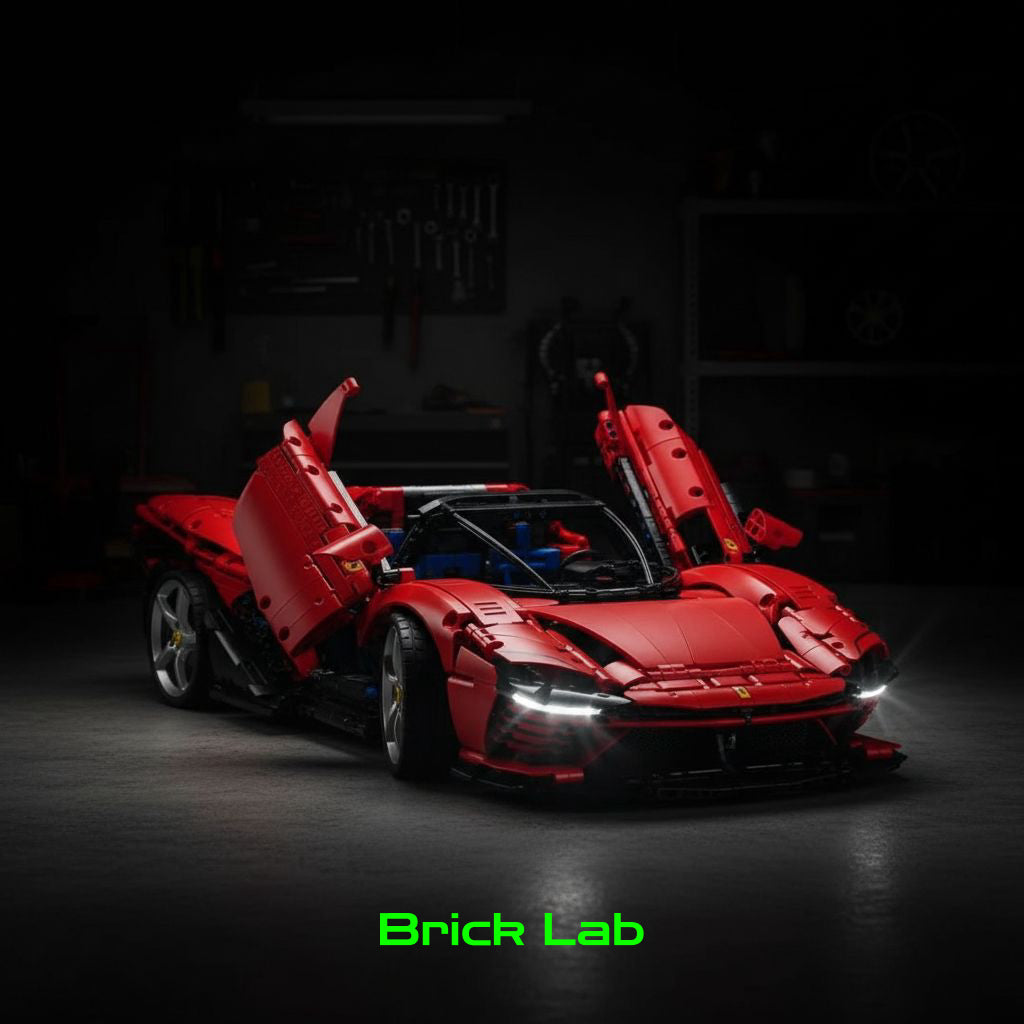 Ferrari Daytona SP3 | 3778 peças | Escala 1:8