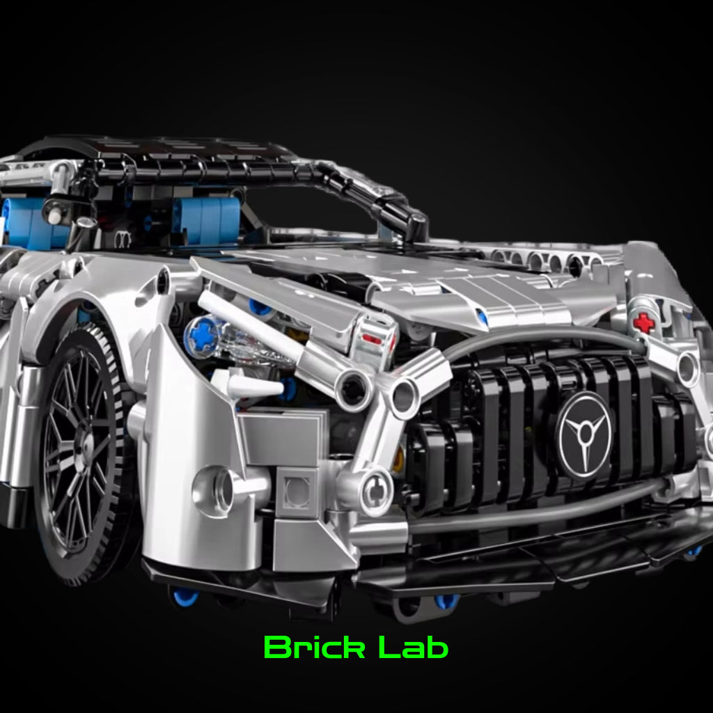 Mercedes AMG GT - 1466 peças - Escala 1:14