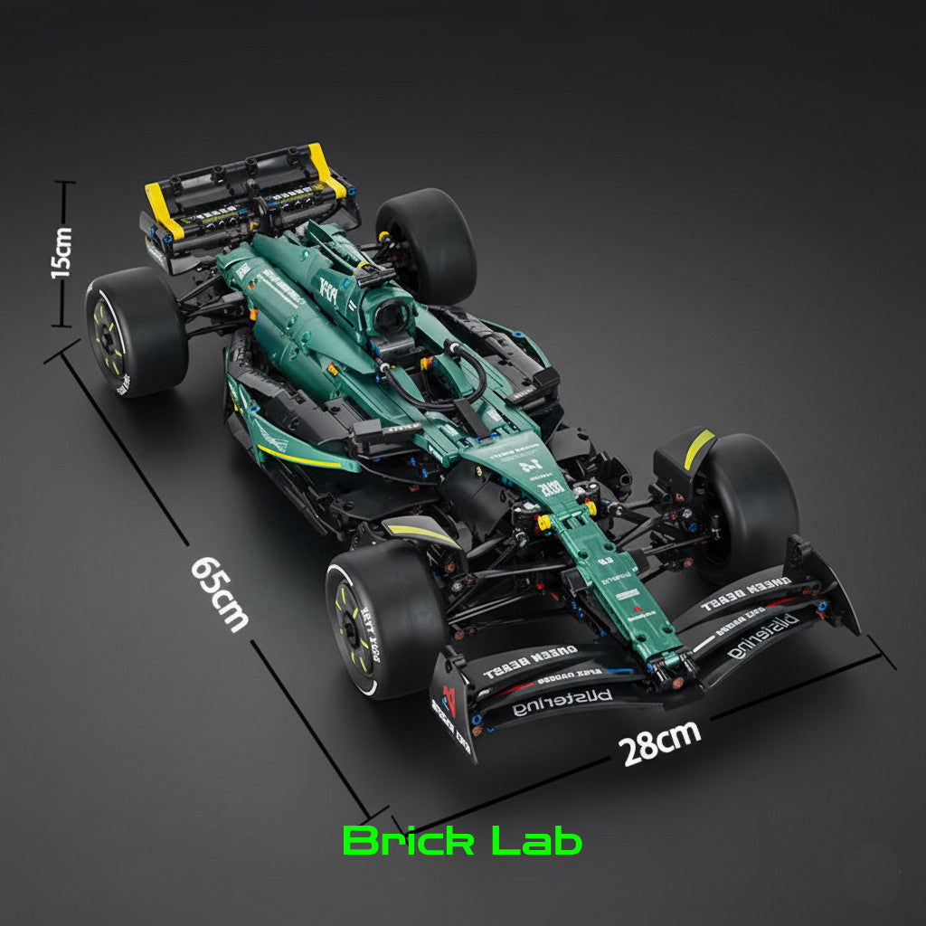 F1 - Aston Martin - 1912 peças - Escala 1:8