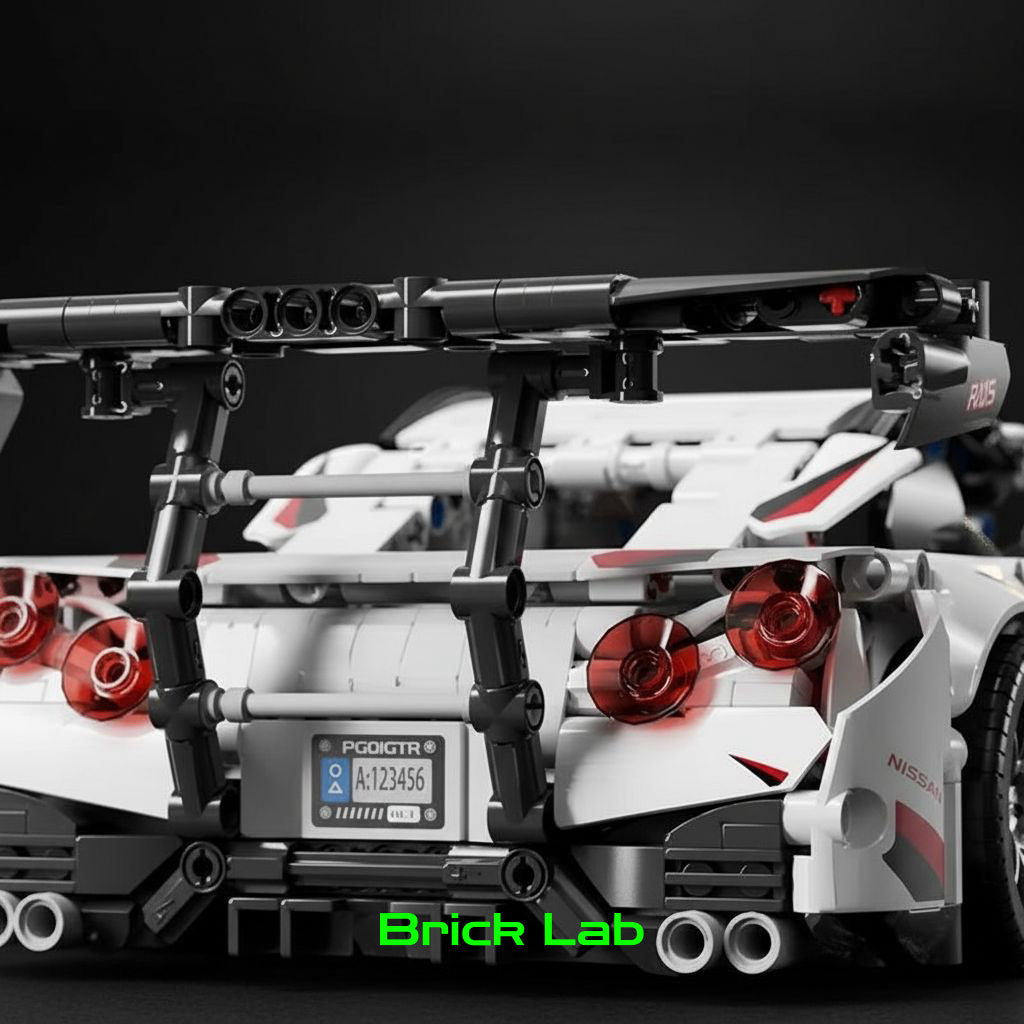 Nissan GT-R Nismo com vista transeira