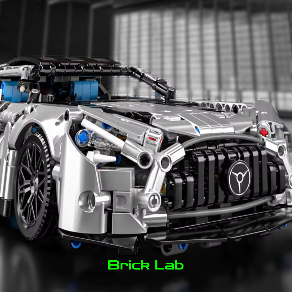 Mercedes AMG GT - 1466 peças - Escala 1:14