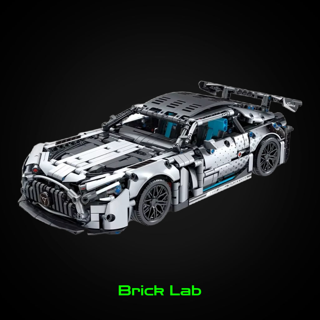 Mercedes AMG GT - 1466 peças - Escala 1:14