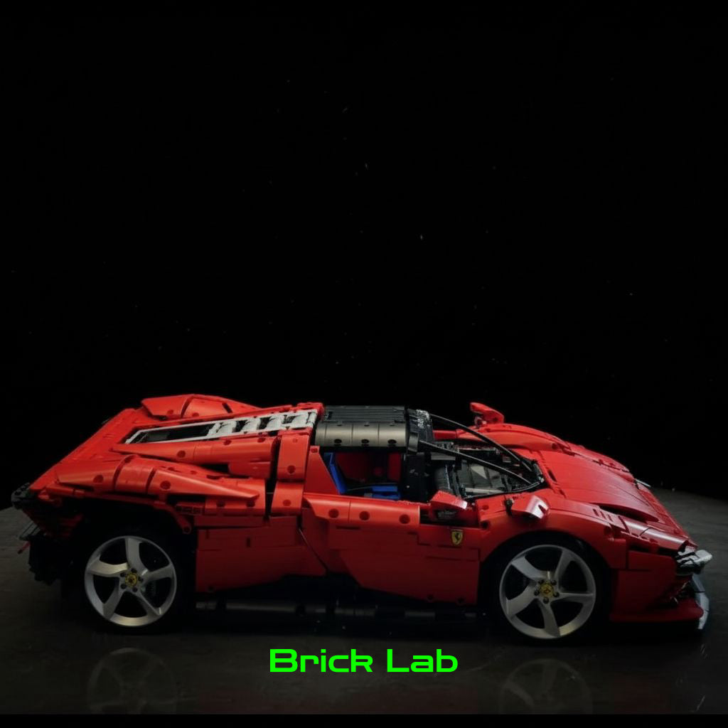 Ferrari Daytona SP3 | 3778 peças | Escala 1:8