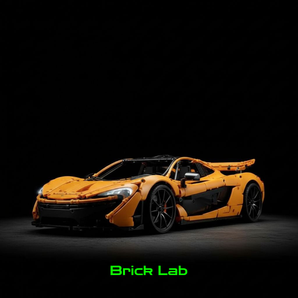 McLaren P1 com vista diagonal front-lateral
