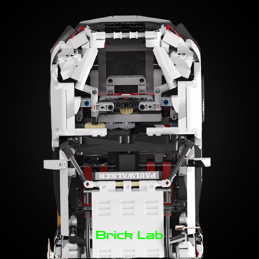 Nissan GT-R Nismo com vista de cima com capô aberto