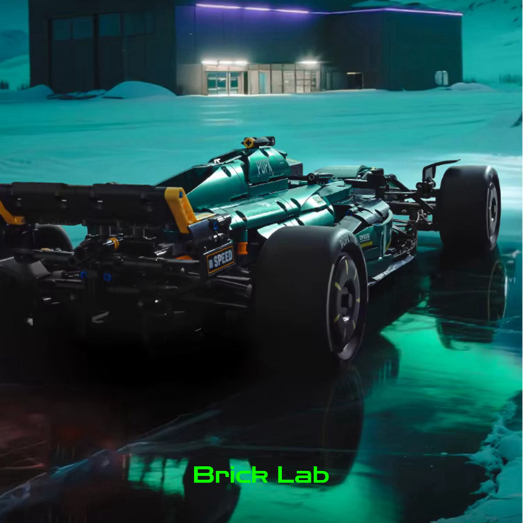 F1 - Aston Martin - 1912 peças - Escala 1:8