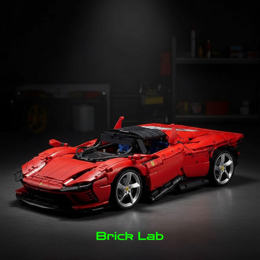 Ferrari Daytona SP3 | 3778 peças | Escala 1:8