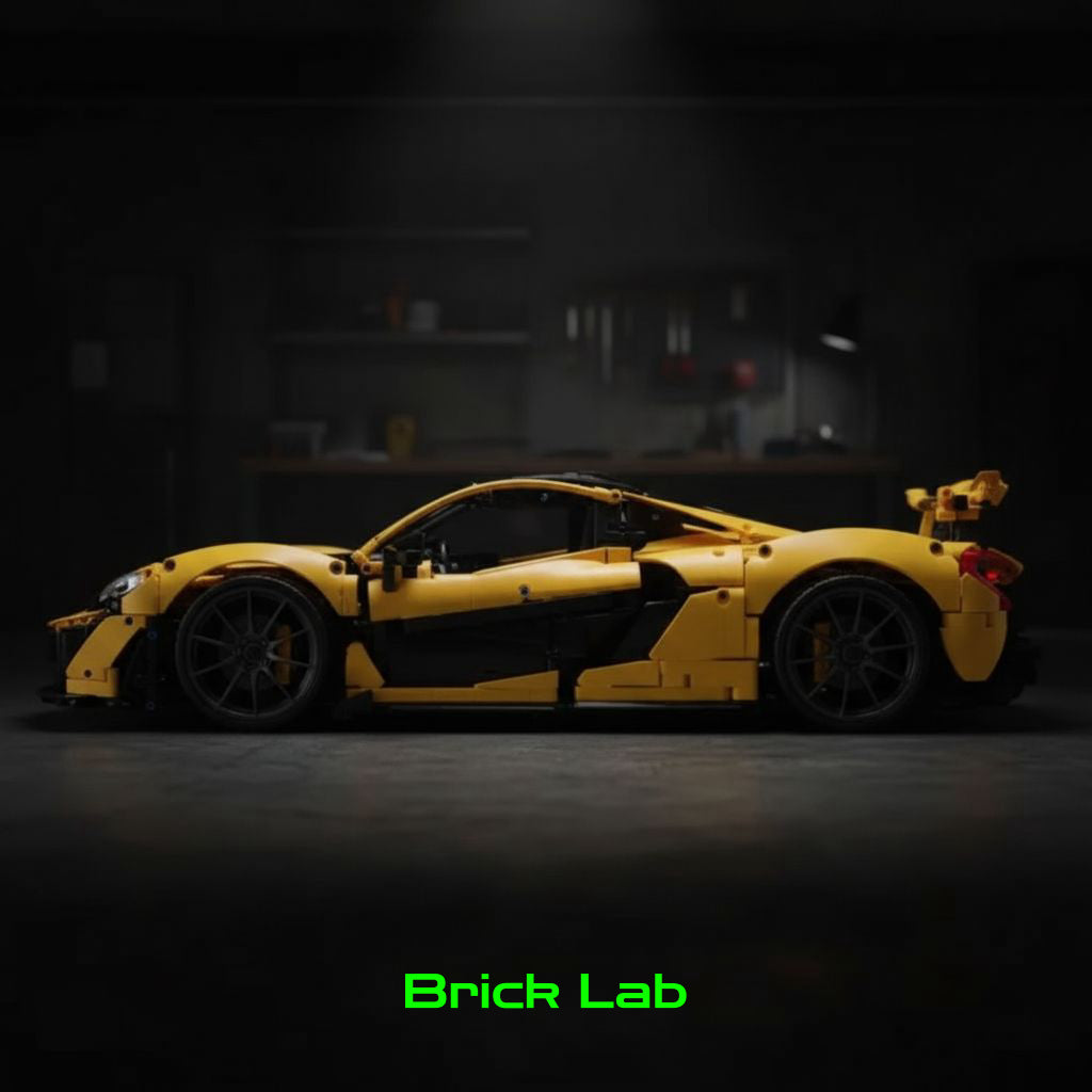 McLaren P1 com vista lateral