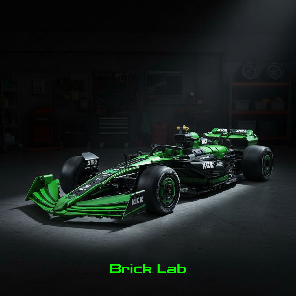 F1 Sauber vista lateral esquerda