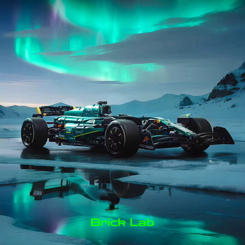 F1 - Aston Martin - 1912 peças - Escala 1:8