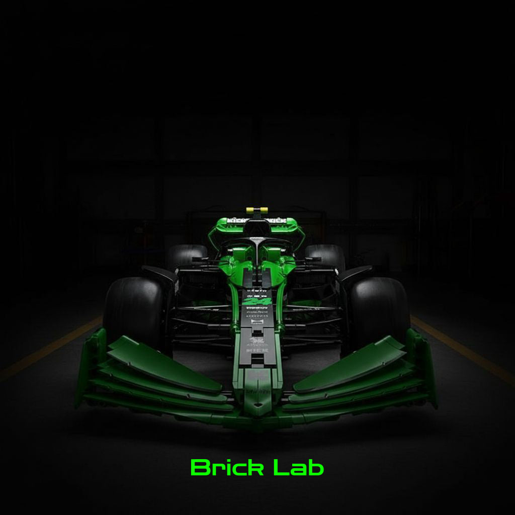 F1 Sauber com vista frontal