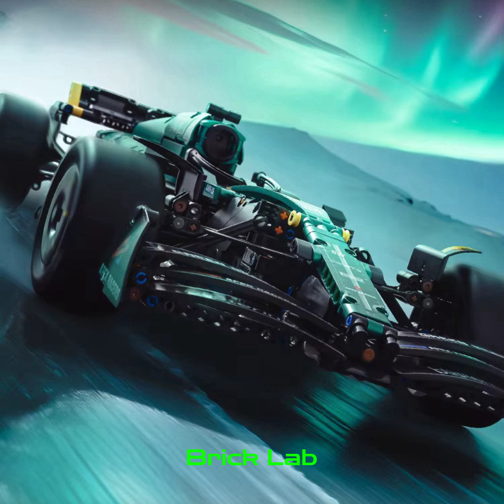 F1 - Aston Martin - 1912 peças - Escala 1:8