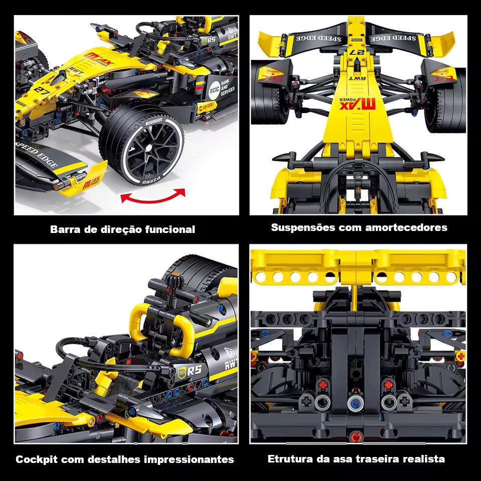 F1 Renault | 1650 peças | Escala 1:8